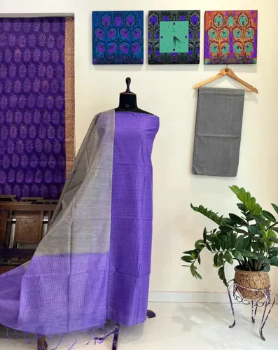 Weaving Jute Silk – Elegant Texture With Subtle Shine Salwar Material